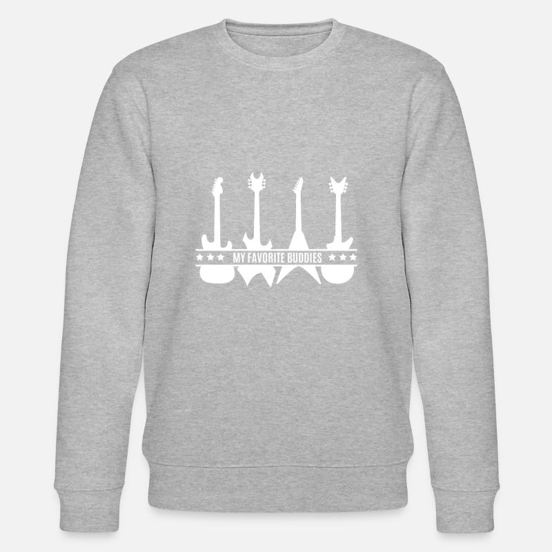 Guitar - Guitar - Stanley/Stella CHANGER Unisex Organic Sweatshirt - heather grey