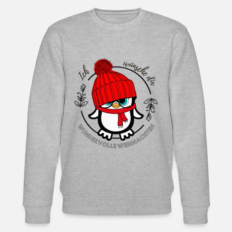 Weihnachten noël NOËL - Sweat bio CHANGER Stanley/Stella Unisexe - gris chiné