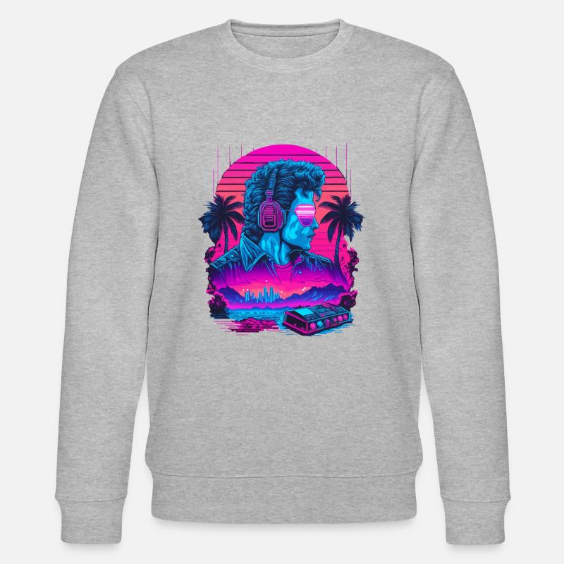 Vaportrap - Stanley/Stella Unisex Bio-Sweatshirt CHANGER  - Grau meliert