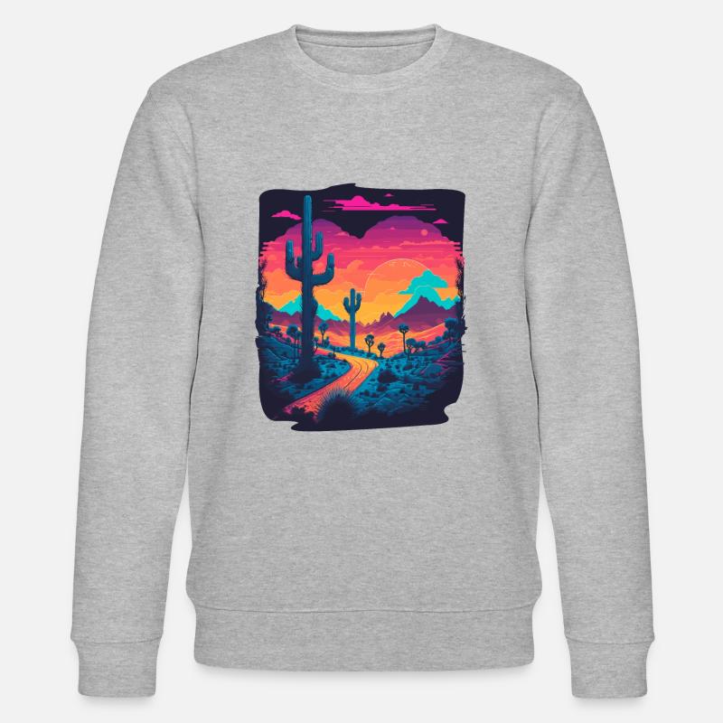 Neonland - Stanley/Stella Unisex Bio-Sweatshirt CHANGER  - Grau meliert