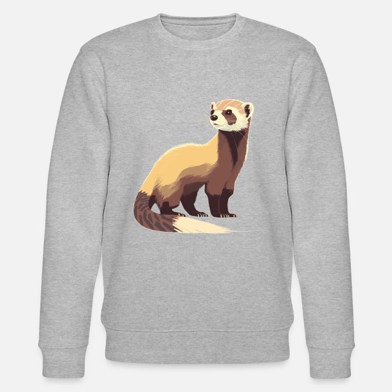 Frettchenzüchter - Stanley/Stella Unisex Bio-Sweatshirt CHANGER  - Grau meliert