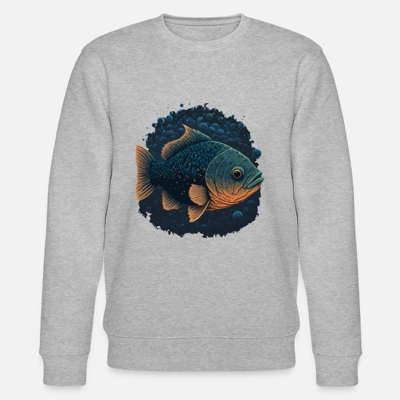 Aquarium Ventilator - Stanley/Stella Unisex Bio-Sweatshirt CHANGER  - Grau meliert