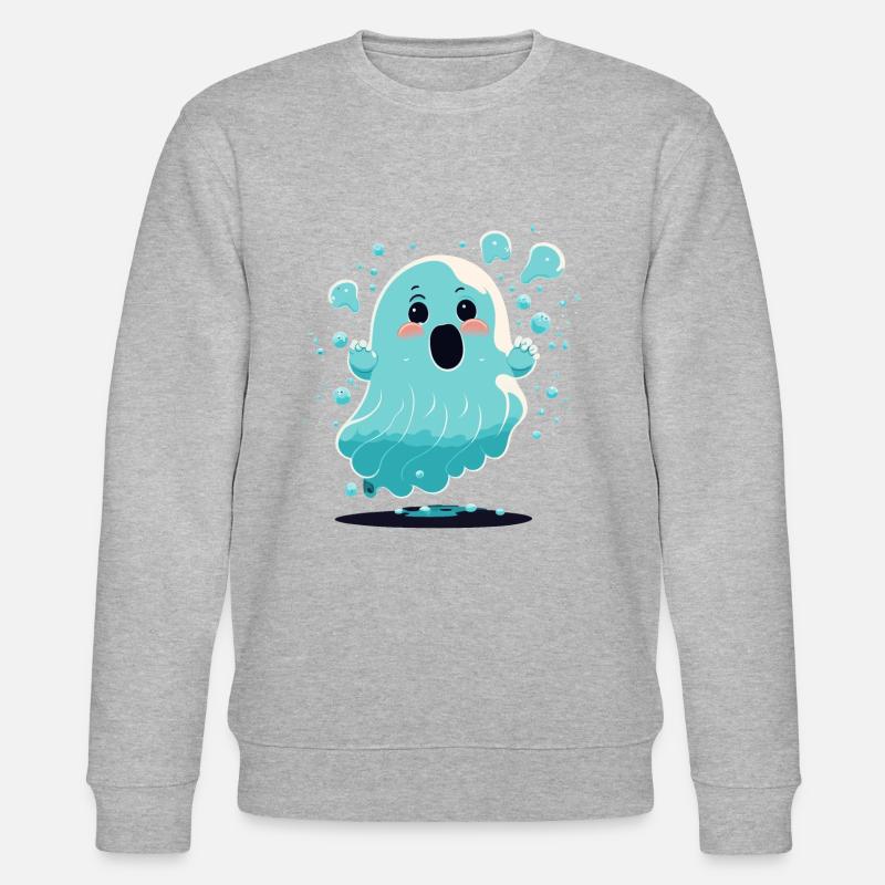 Fassungsloser Geist - Stanley/Stella Unisex Bio-Sweatshirt CHANGER  - Grau meliert