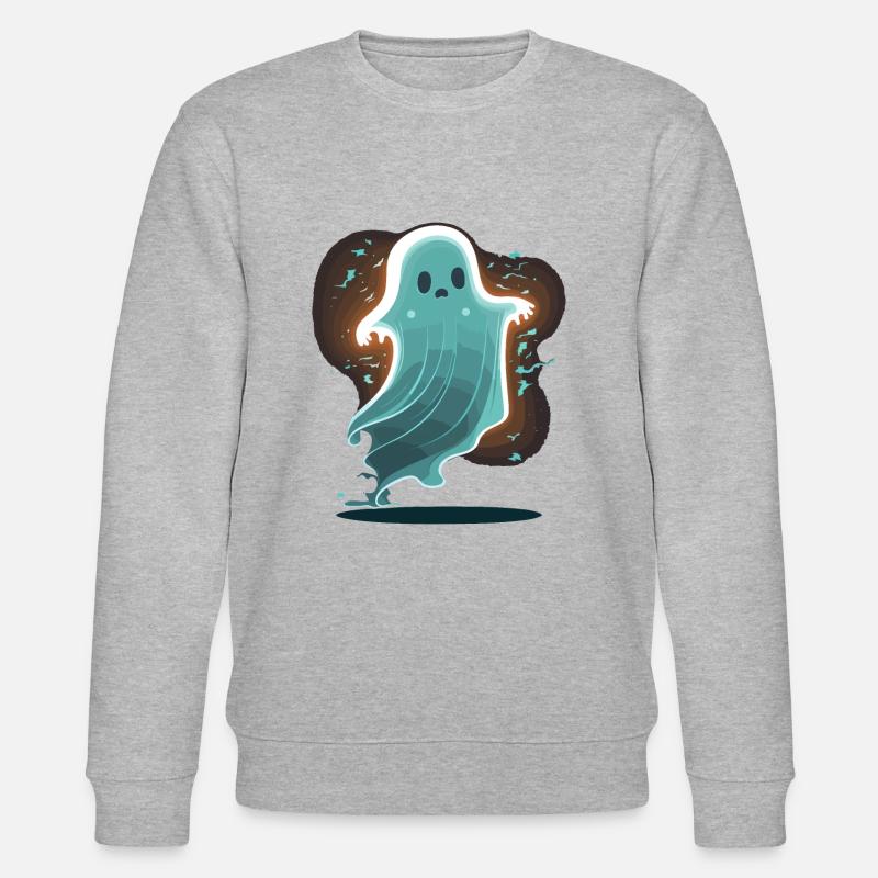 Glühender Geist - Stanley/Stella Unisex Bio-Sweatshirt CHANGER  - Grau meliert