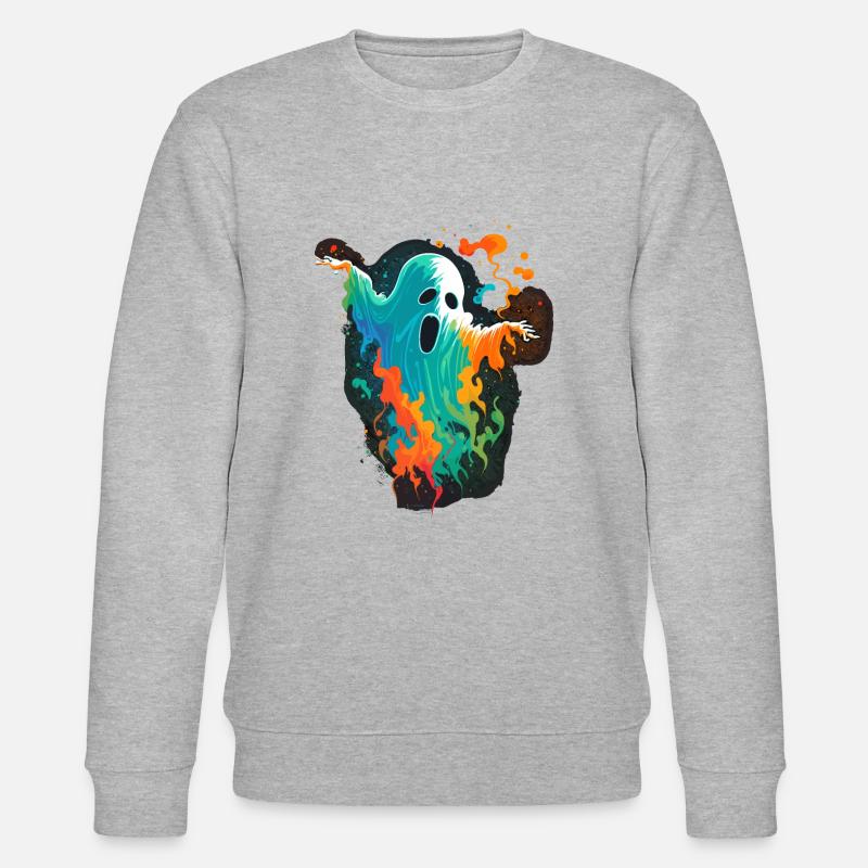 Tanzender Geist - Stanley/Stella Unisex Bio-Sweatshirt CHANGER  - Grau meliert