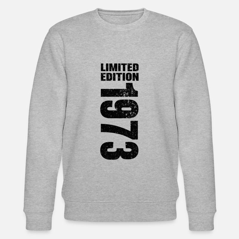 1973 Limited Edition - Sweat bio CHANGER Stanley/Stella Unisexe - gris chiné