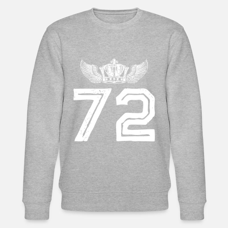 72 Couronne numérique - Sweat bio CHANGER Stanley/Stella Unisexe - gris chiné