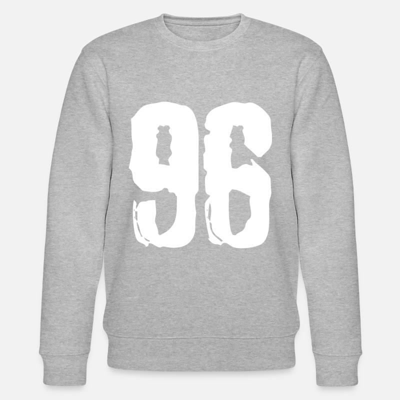Maillot à 96 numéros - Sweat bio CHANGER Stanley/Stella Unisexe - gris chiné