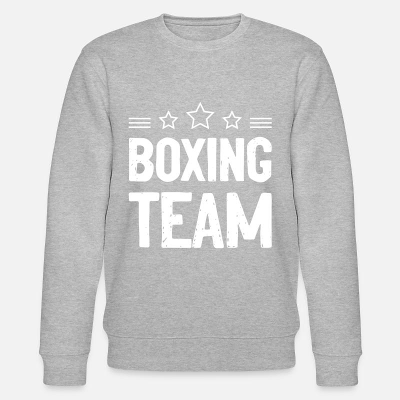 Équipe de boxe - Sweat bio CHANGER Stanley/Stella Unisexe - gris chiné