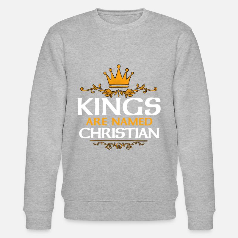 Chrétien - Sweat bio CHANGER Stanley/Stella Unisexe - gris chiné