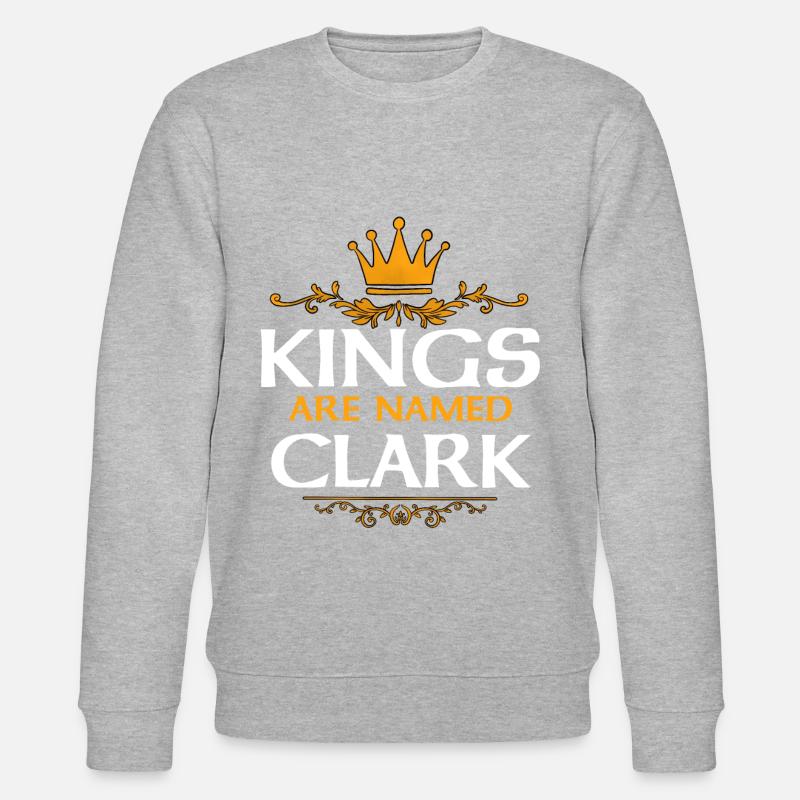 Clark - Stanley/Stella Unisex Bio-Sweatshirt CHANGER  - Grau meliert