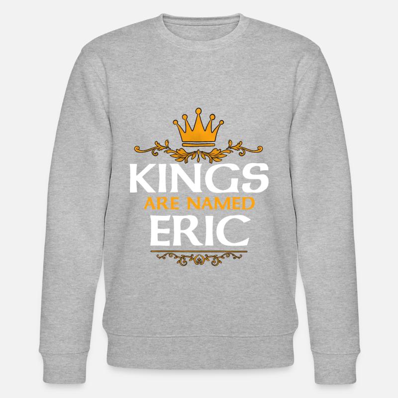 Eric - Stanley/Stella Unisex Bio-Sweatshirt CHANGER  - Grau meliert