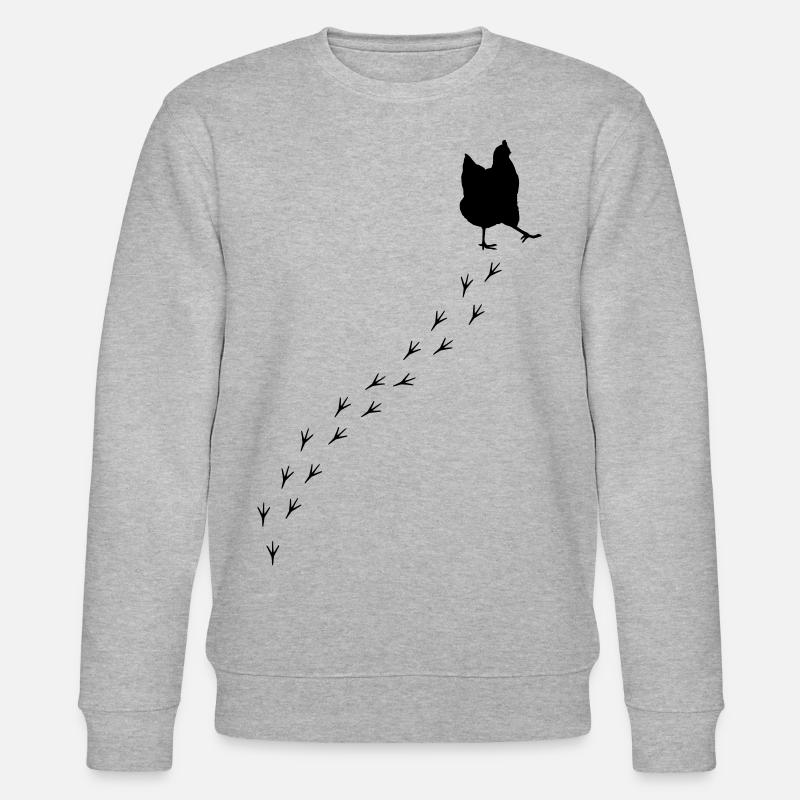 poulet - Sweat bio CHANGER Stanley/Stella Unisexe - gris chiné