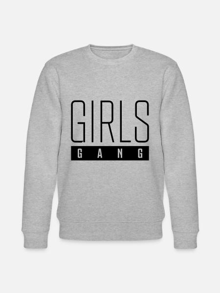 piger bande - Stanley/Stella økologisk unisex-sweatshirt CHANGER  - grå meleret
