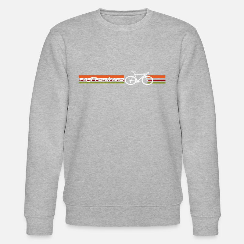 Vélo cyclisme cyclisme - Sweat bio CHANGER Stanley/Stella Unisexe - gris chiné