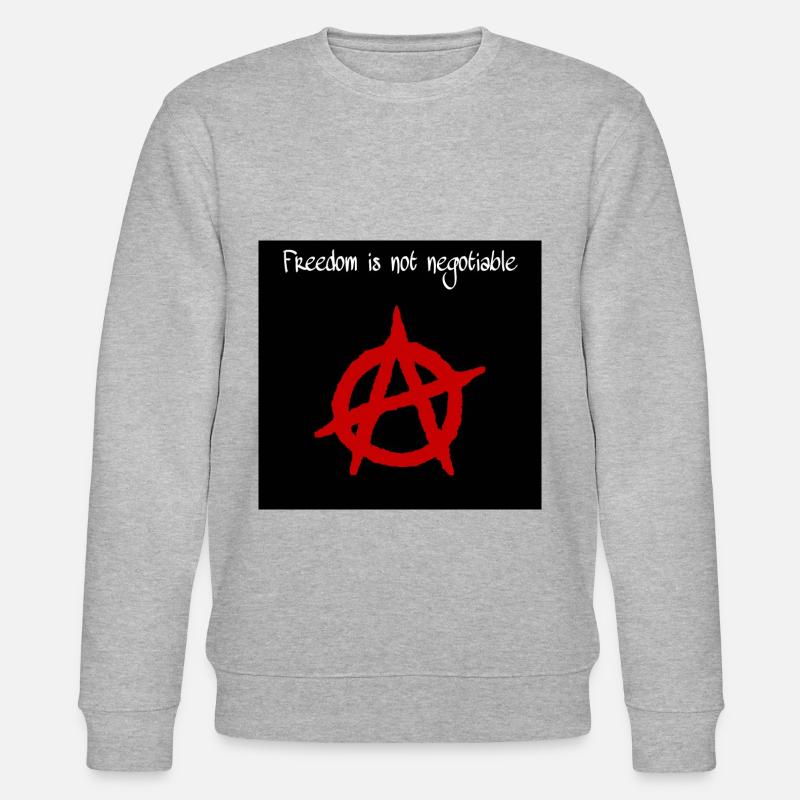 ANARCHIE - Stanley/Stella Unisex Bio-Sweatshirt CHANGER  - Grau meliert