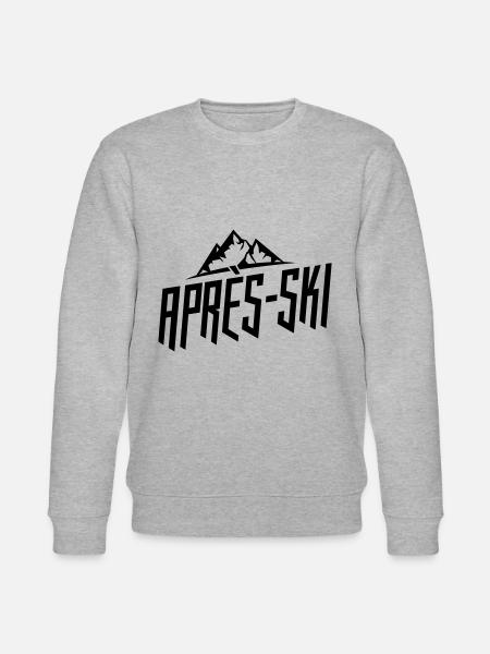 apres ski team - Stanley/Stella Unisex Bio-Sweatshirt CHANGER - Grau meliert