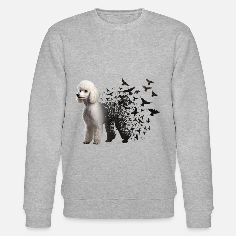 Caniche - Sweat bio CHANGER Stanley/Stella Unisexe - gris chiné