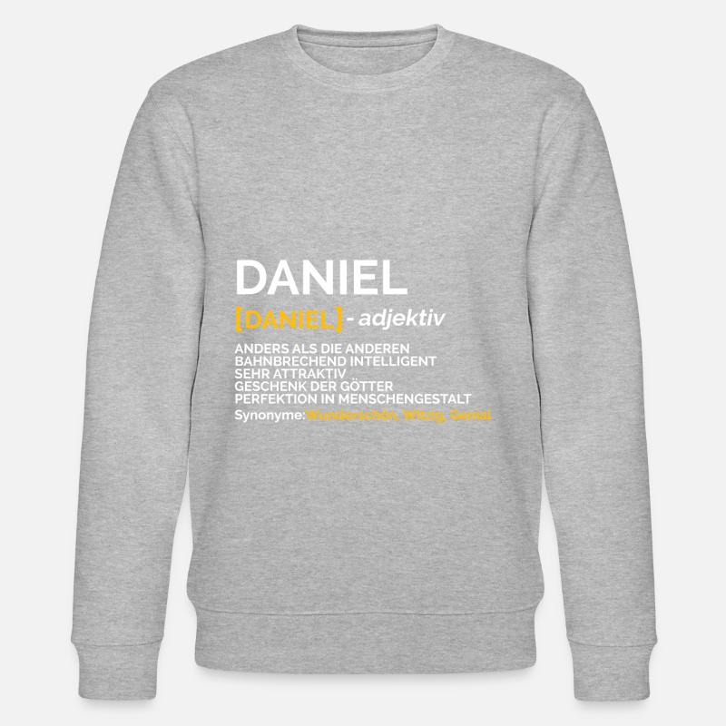 Daniel - Stanley/Stella Unisex Bio-Sweatshirt CHANGER - Grau meliert