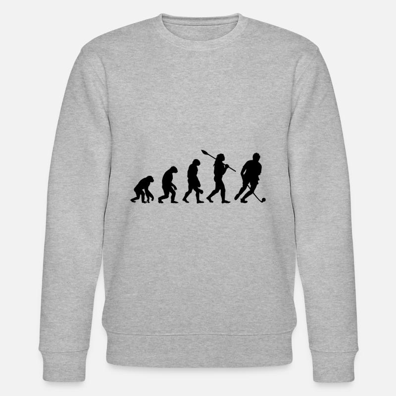 Evolution du hockey sur gazon - Sweat bio CHANGER Stanley/Stella Unisexe - gris chiné