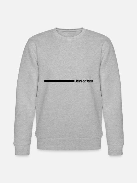 apres ski team - Stanley/Stella CHANGER Unisex Organic Sweatshirt - heather grey