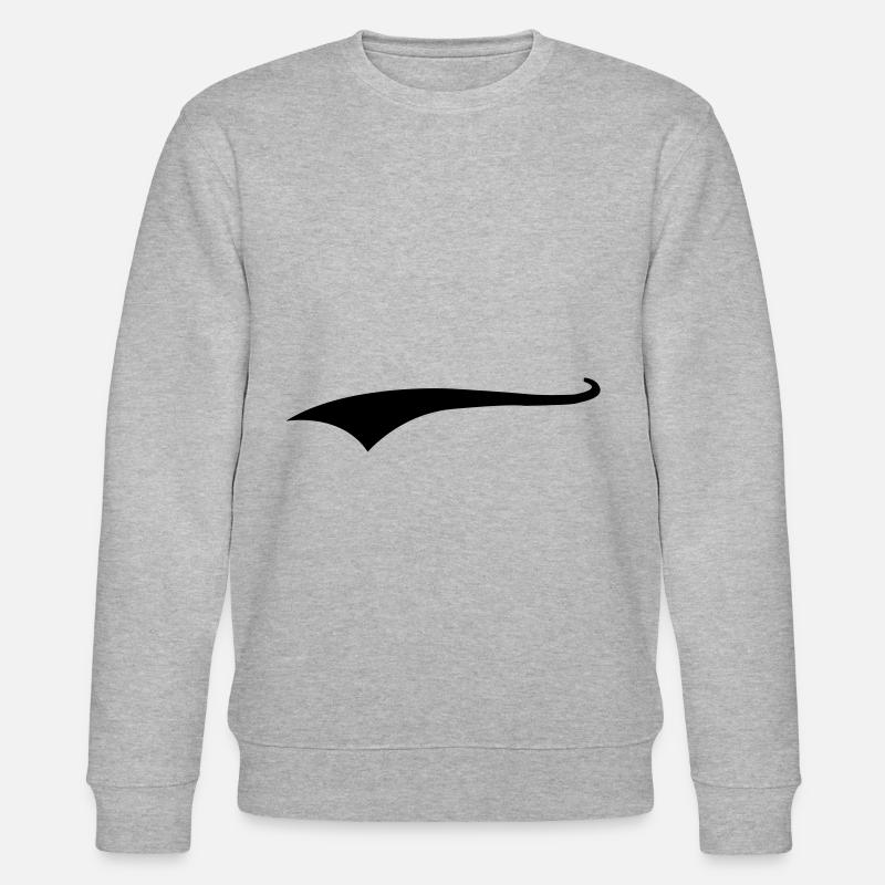 Swosh Unterstrich - Stanley/Stella Unisex Bio-Sweatshirt CHANGER  - Grau meliert