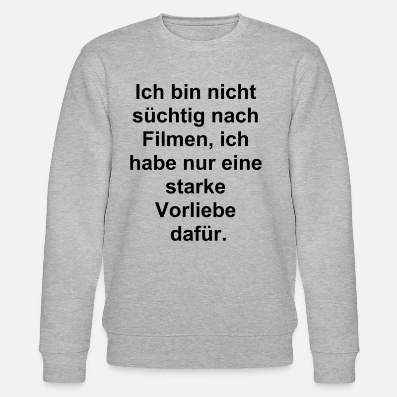 Cinéphile - Sweat bio CHANGER Stanley/Stella Unisexe - gris chiné