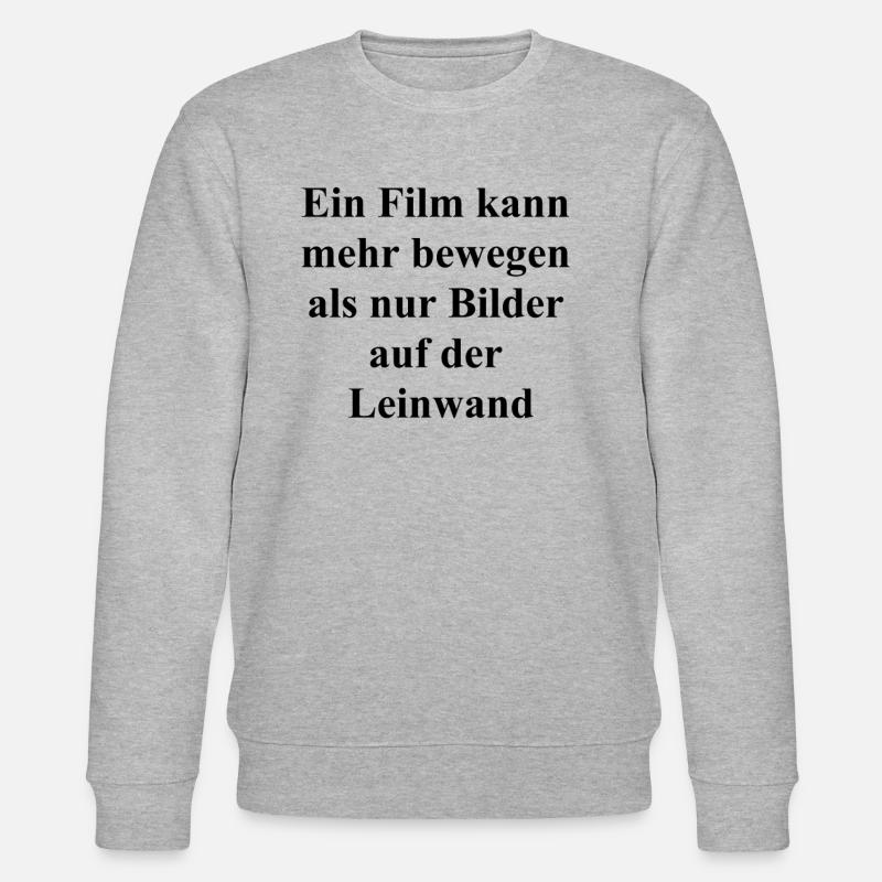 Emotions Geschenk - Stanley/Stella Unisex Bio-Sweatshirt CHANGER  - Grau meliert
