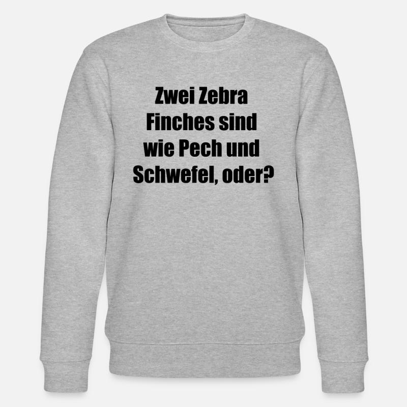 Tiny Duo Gift - Stanley/Stella CHANGER Unisex Organic Sweatshirt - heather grey