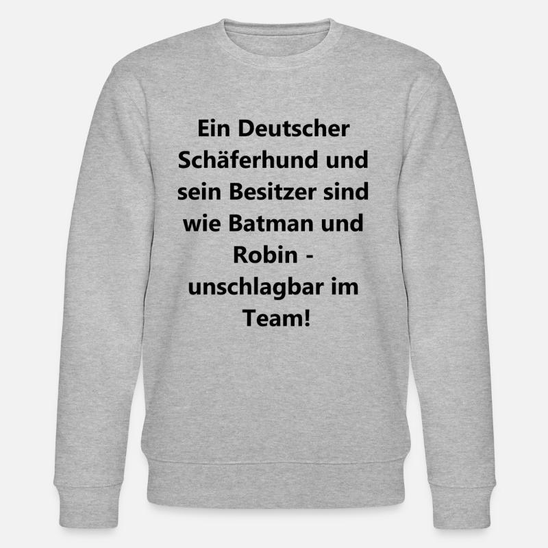 Hundebesitzer Geschenk - Stanley/Stella Unisex Bio-Sweatshirt CHANGER  - Grau meliert