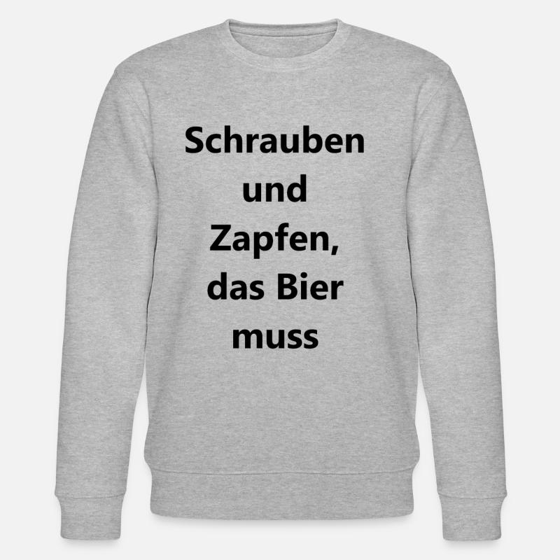 Personalized Workshop Gift - Stanley/Stella CHANGER Unisex Organic Sweatshirt - heather grey