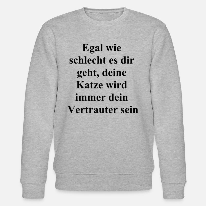 Cadeau de consolation - Sweat bio CHANGER Stanley/Stella Unisexe - gris chiné
