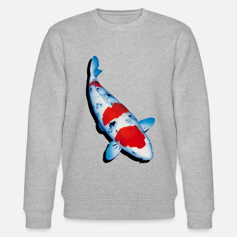 Koi - Stanley/Stella Unisex Bio-Sweatshirt CHANGER  - Grau meliert