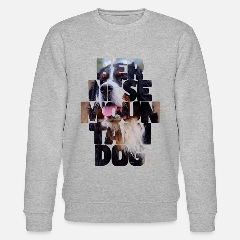 Bouvier bernois - Sweat bio CHANGER Stanley/Stella Unisexe - gris chiné