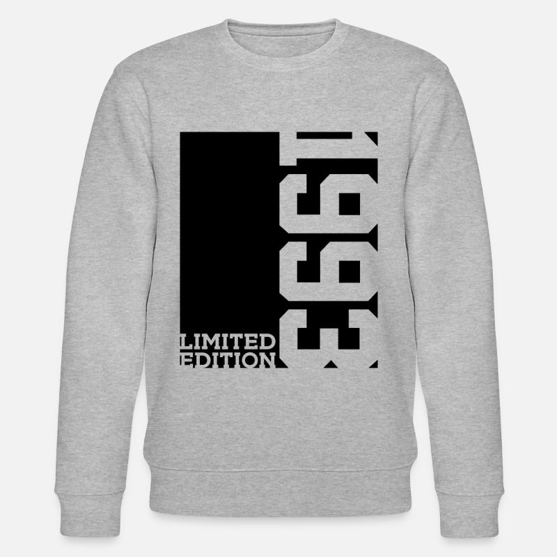 ÉDITION LIMITÉE 33E ANNIVERSAIRE 1993 - Sweat bio CHANGER Stanley/Stella Unisexe - gris chiné