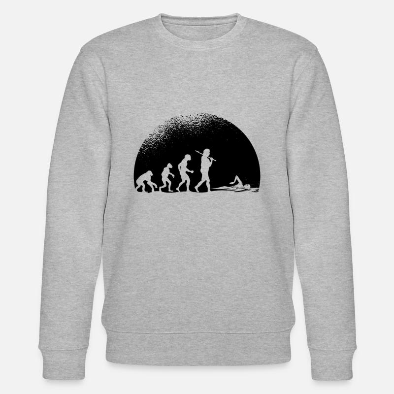 Evolution Swimming - Stanley/Stella CHANGER Unisex Organic Sweatshirt - heather grey