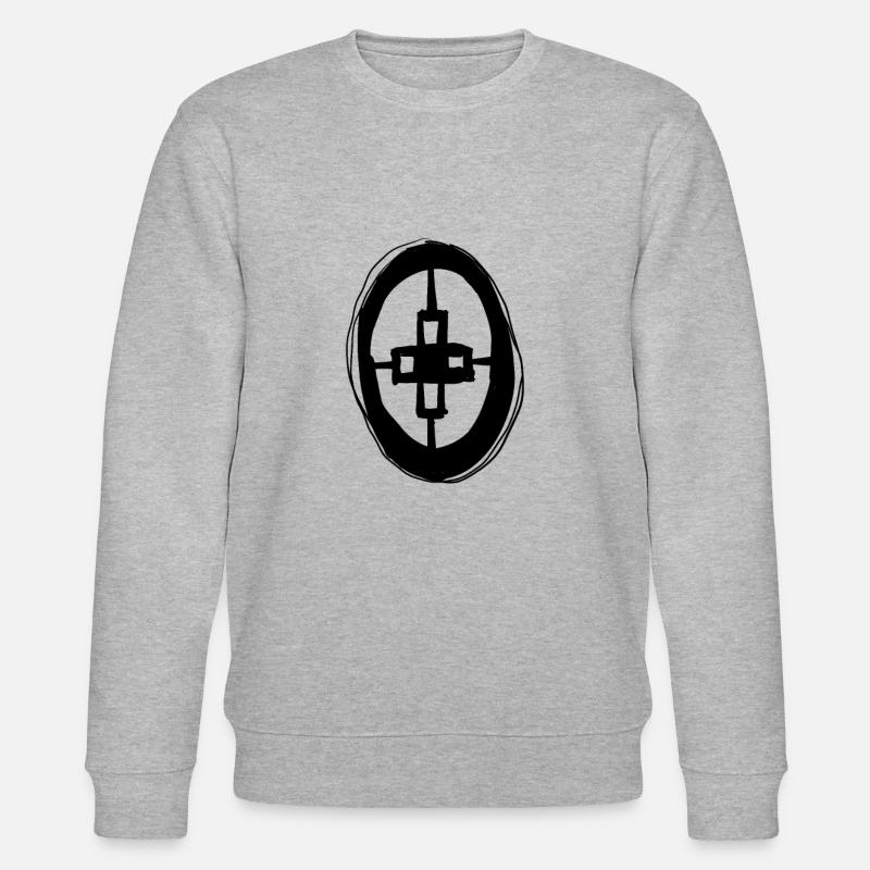 Egypte Ancienne Symbol Intelligence - Sweat bio CHANGER Stanley/Stella Unisexe - gris chiné