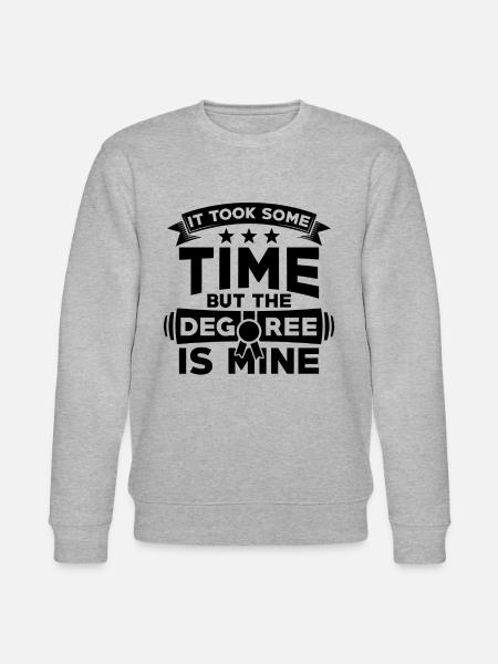 Graduation Sentence - Stanley/Stella CHANGER Unisex Organic Sweatshirt - heather grey
