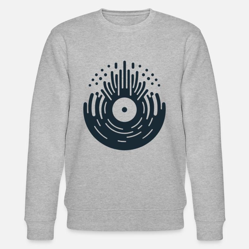 Vinyl-Ikone - Stanley/Stella Unisex Bio-Sweatshirt CHANGER  - Grau meliert