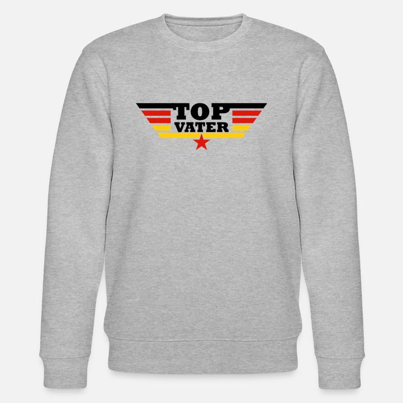 Vater und Sohn - Stanley/Stella Unisex Bio-Sweatshirt CHANGER  - Grau meliert