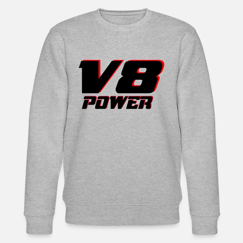 V8 - Stanley/Stella Unisex Bio-Sweatshirt CHANGER  - Grau meliert