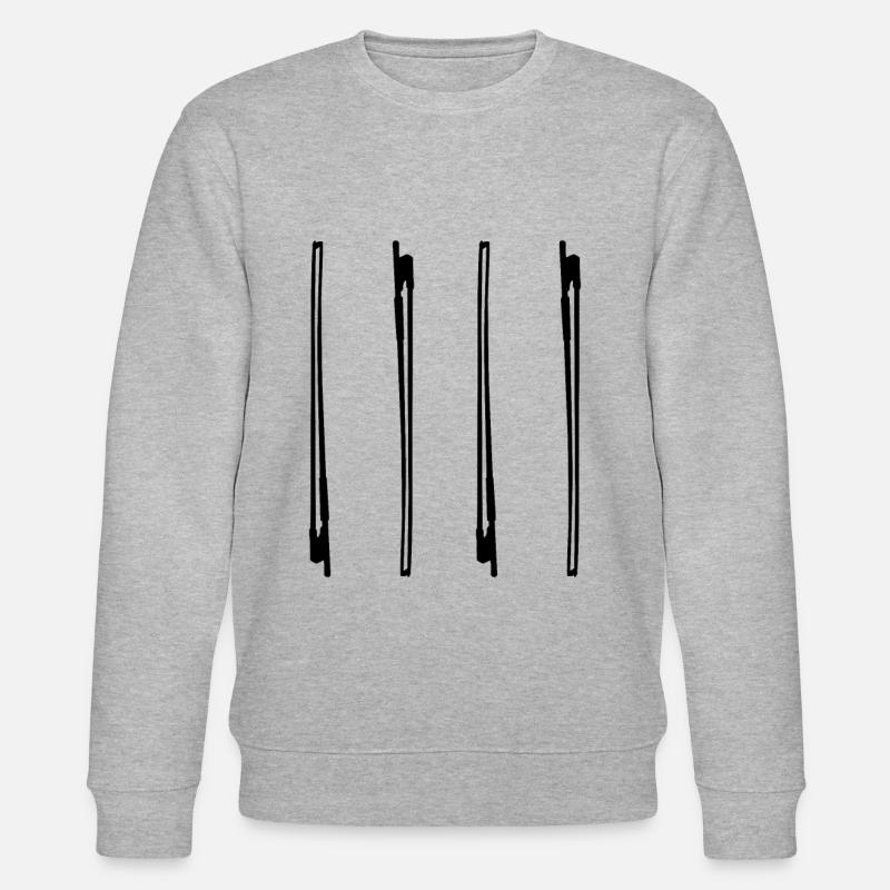 Geigenbogen - Stanley/Stella Unisex Bio-Sweatshirt CHANGER  - Grau meliert