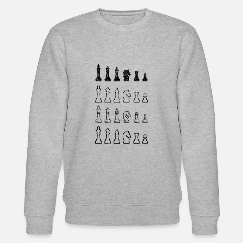 Échecs échec et mat - Sweat bio CHANGER Stanley/Stella Unisexe - gris chiné