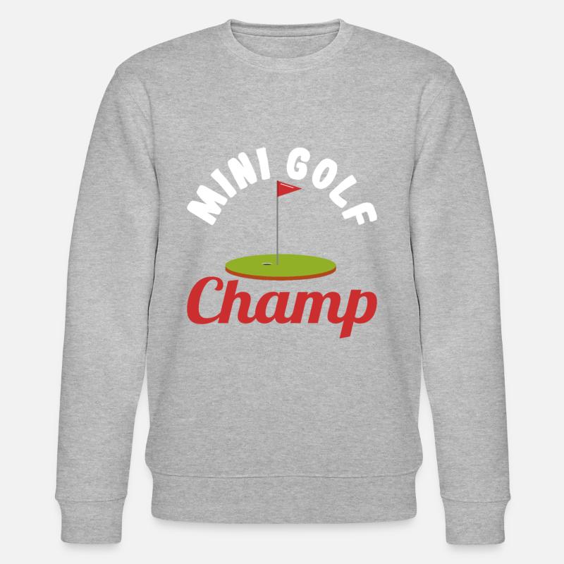 Cadeau pour les -golfeurs - Sweat bio CHANGER Stanley/Stella Unisexe - gris chiné