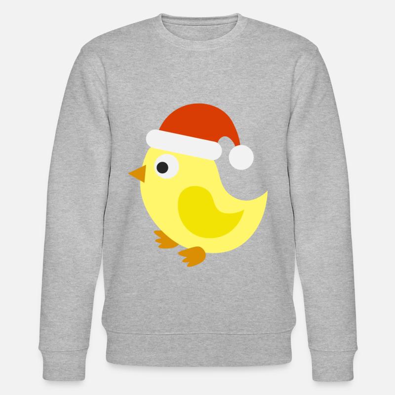 Canard de Noël - Sweat bio CHANGER Stanley/Stella Unisexe - gris chiné
