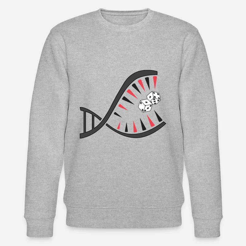 Backgammon DNA Piranha – Unique - Sweat bio CHANGER Stanley/Stella Unisexe - gris chiné
