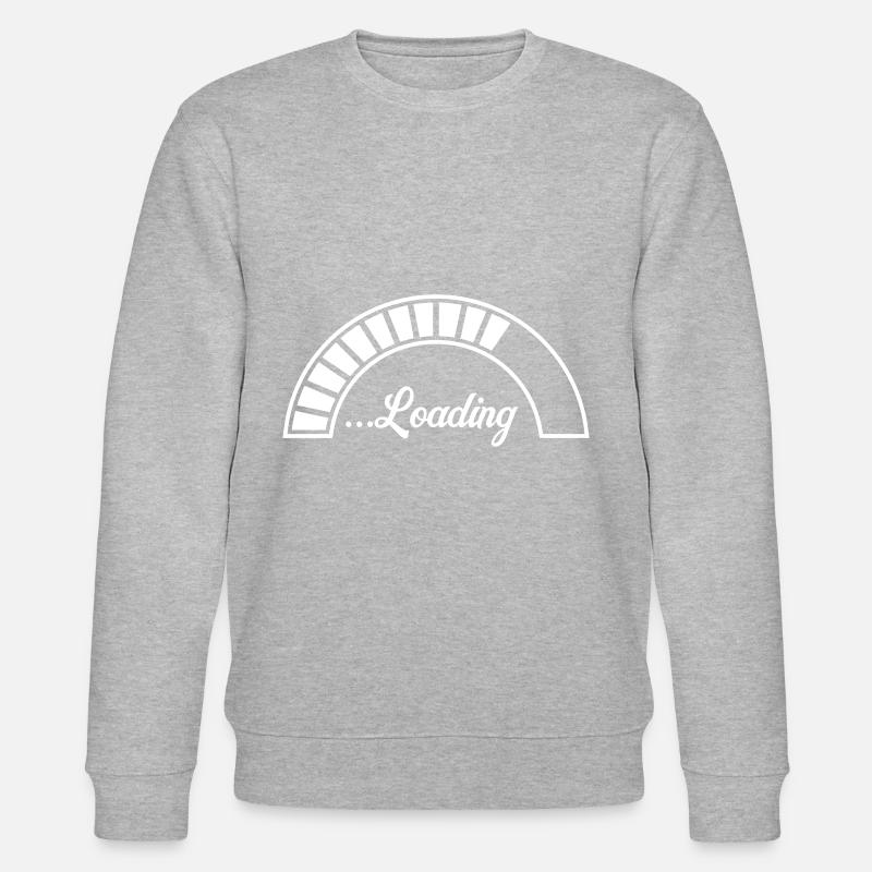 loading ladebalken - Stanley/Stella Unisex Bio-Sweatshirt CHANGER  - Grau meliert