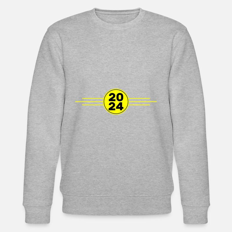 2024 Année du cœur - Sweat bio CHANGER Stanley/Stella Unisexe - gris chiné