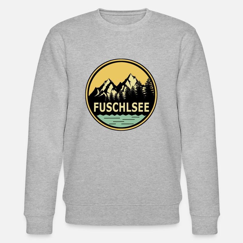 Fuschlsee - Stanley/Stella Unisex Bio-Sweatshirt CHANGER  - Grau meliert