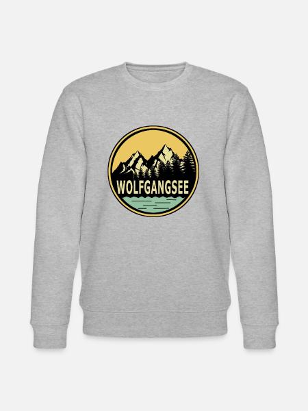 Wolfgangsee - Stanley/Stella Unisex Bio-Sweatshirt CHANGER - Grau meliert